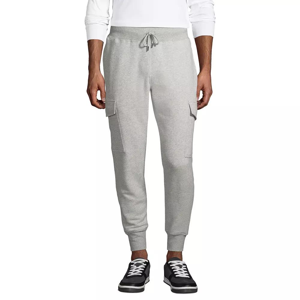Men's Lands' End Serious Sweats Cargo Jogger Pants,  Product Image
