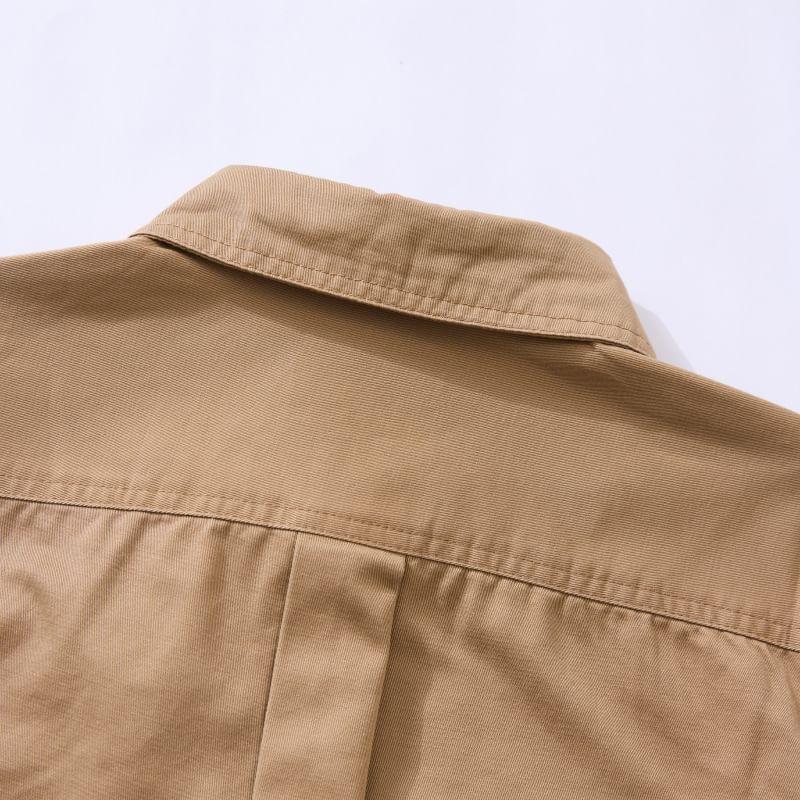 Collared Pocketed Button Up Jacket Product Image
