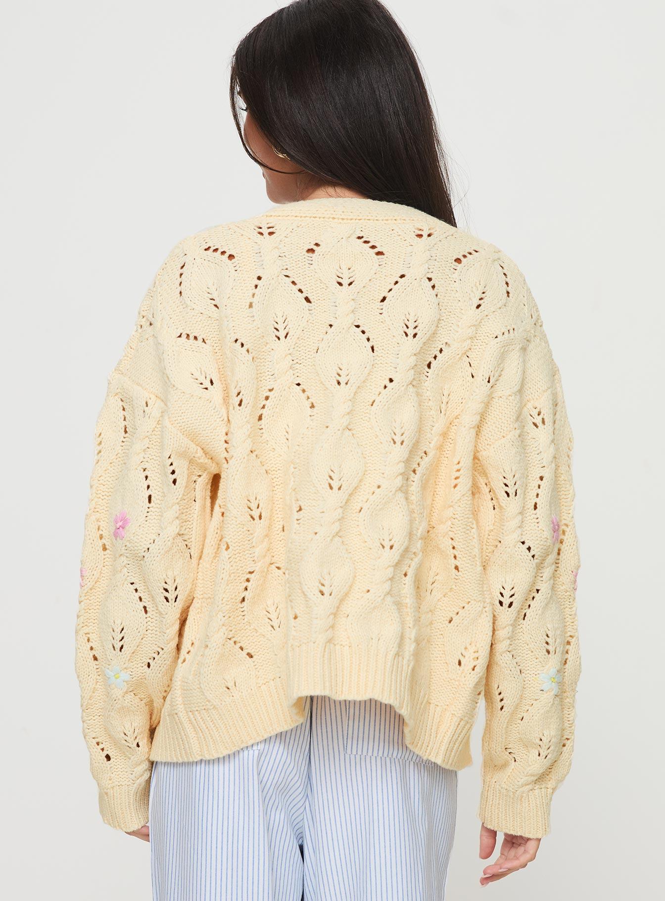 Daffodil Cardigan Cream Product Image