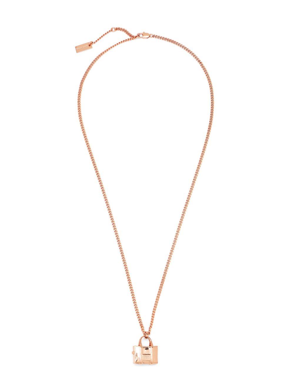 The Mini Icon Tote Bag charm necklace Product Image