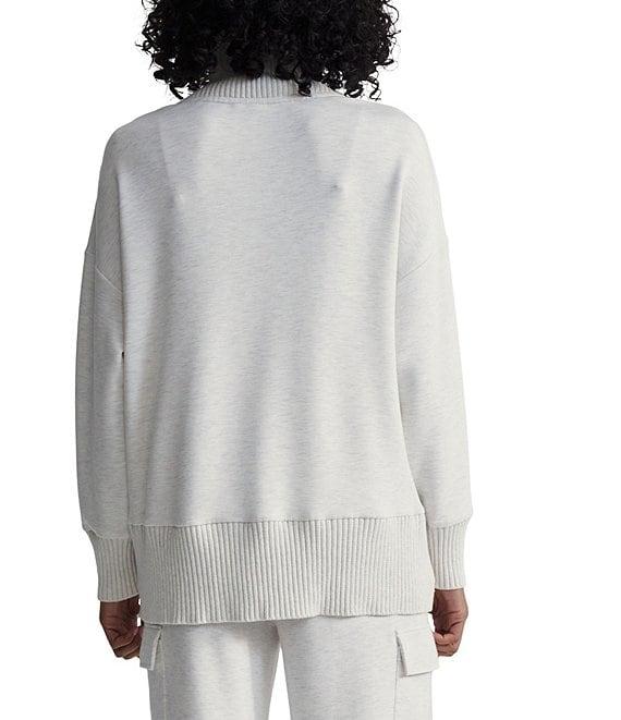 Varley Barker Knit High Turtleneck Long Sleeve Sweater Product Image