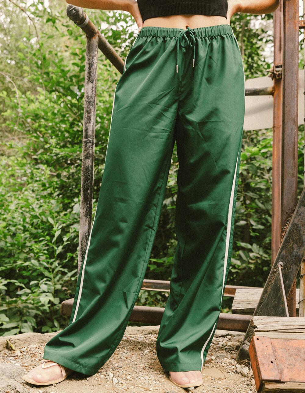 RSQ Womens Low Rise Track Pants - LIGHT GRAY Product Image