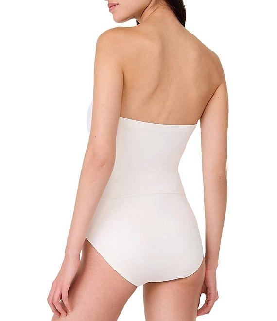 kate spade new york Solid Sweetheart Rosette One Piece Swimsuit Product Image
