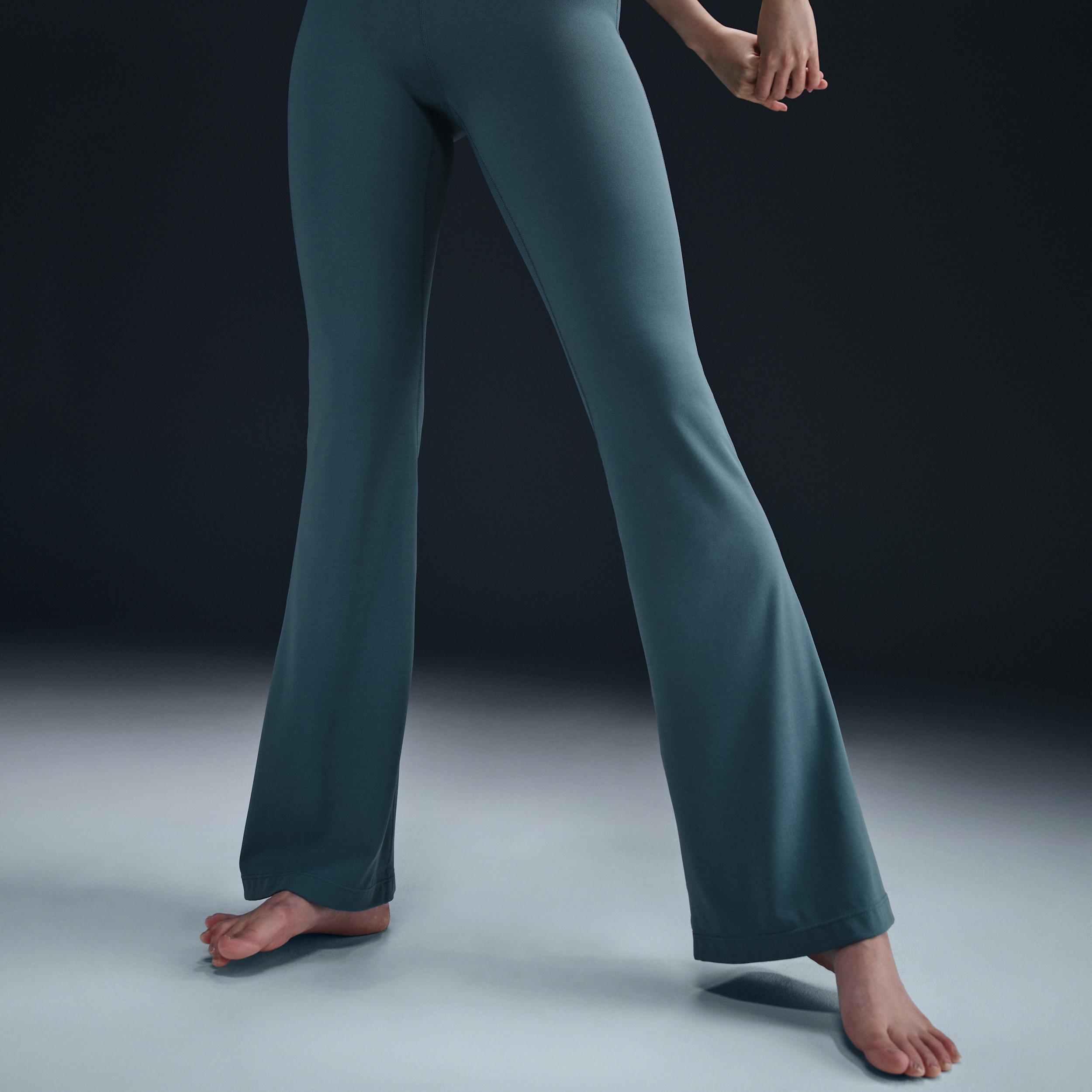 Nike Womens Zenvy High-Waisted Flared Leggings | FV7921-006 Product Image