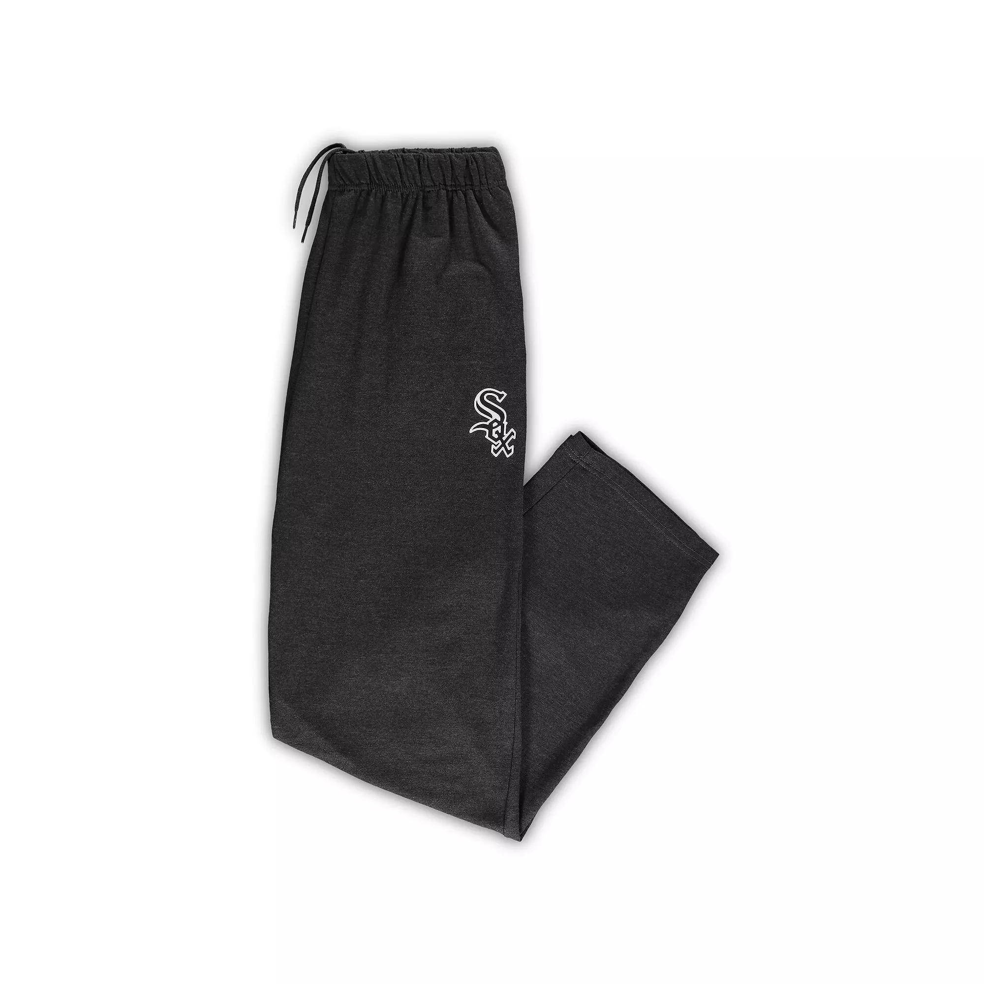 Men's Heathered Charcoal Chicago White Sox Big & Tall Pajama Pants, Size: 5XB Product Image