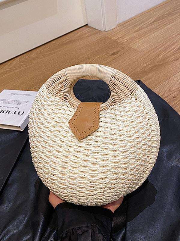 Geometric Woven Handbags Product Image