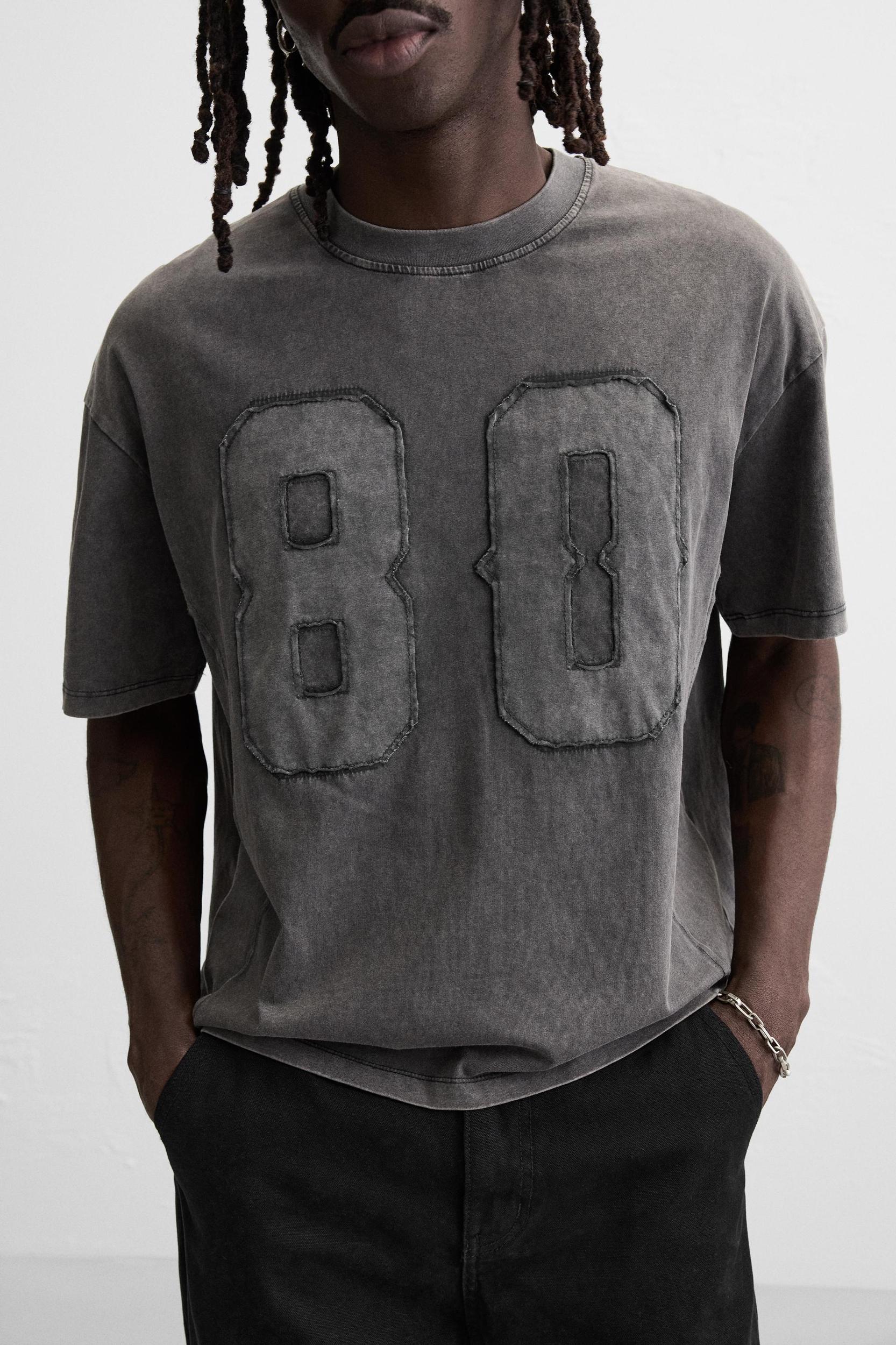 WASHED PATCH T-SHIRT Product Image