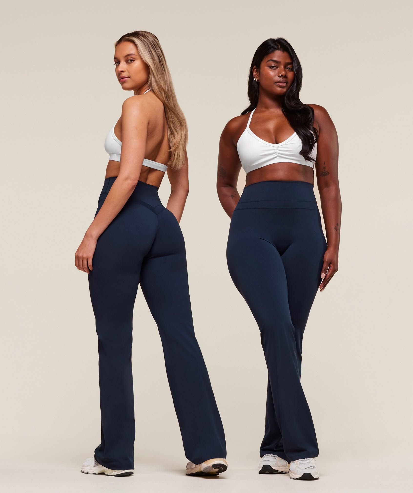 Gymshark Whitney Flared Leggings - Navy Female Product Image