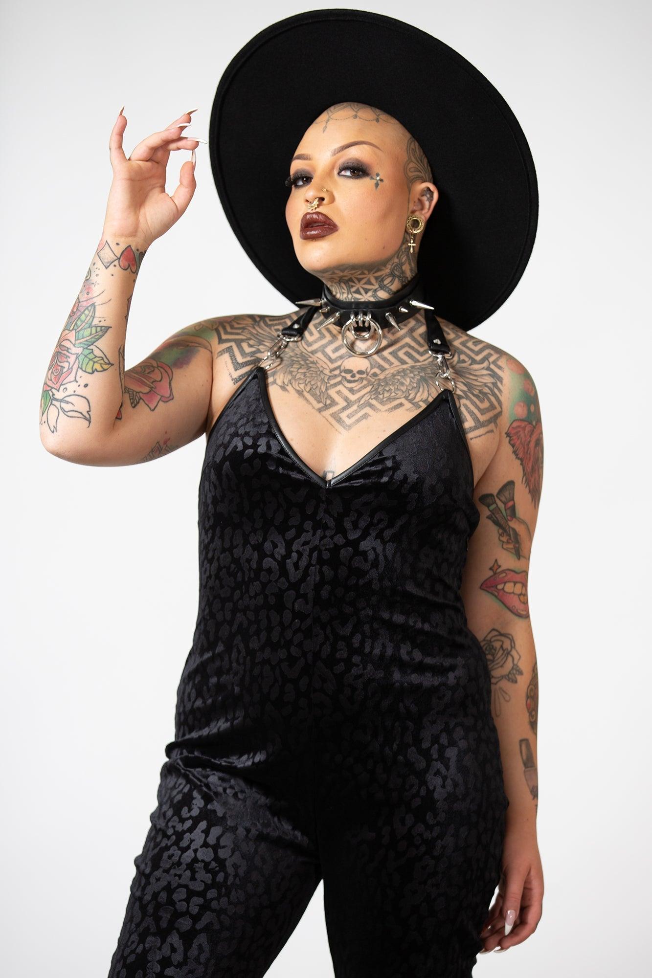 Huntress Halter Catsuit [B] - Resurrect Female Product Image