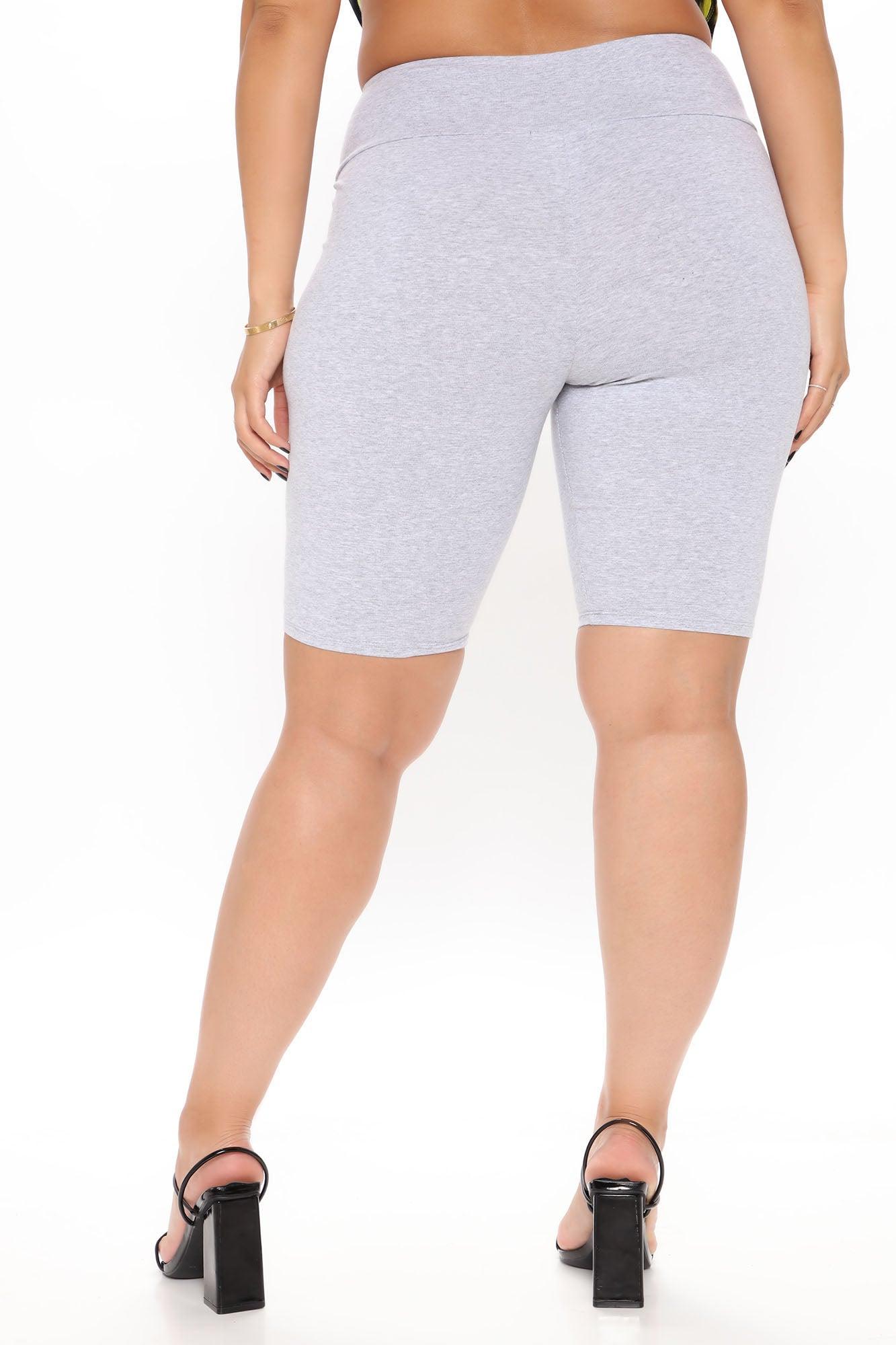 My Favorite Biker Short - Heather Grey Product Image