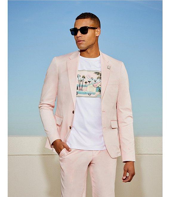 Murano Palm Springs Collection Slim Fit Sateen Suit Separates Jacket Product Image