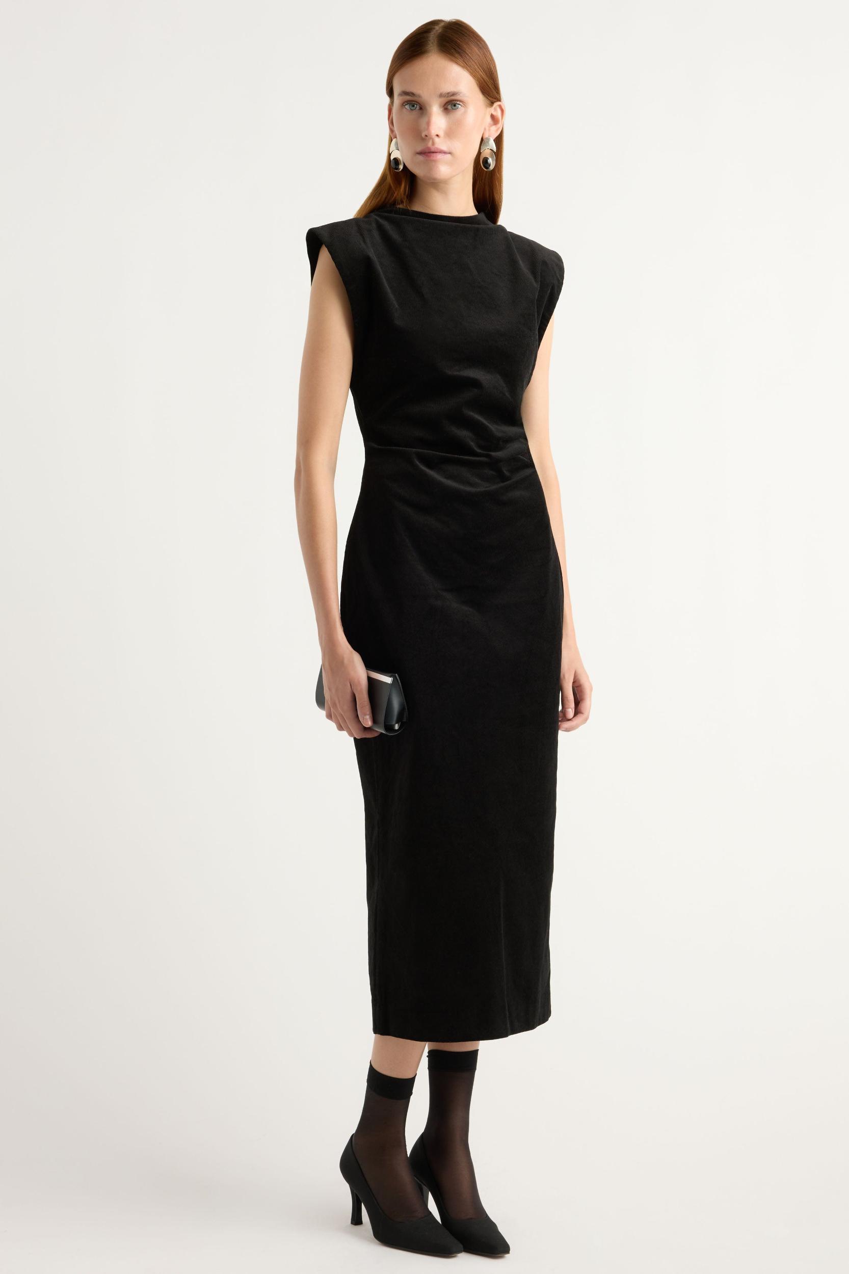 Cambria Structured Corduroy Dress Product Image