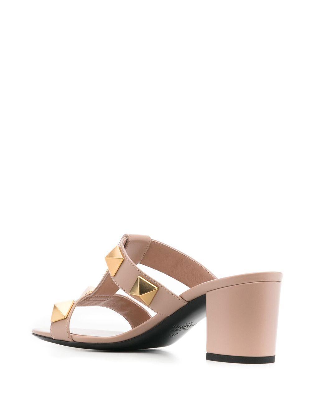 Roman Stud leather mules Product Image