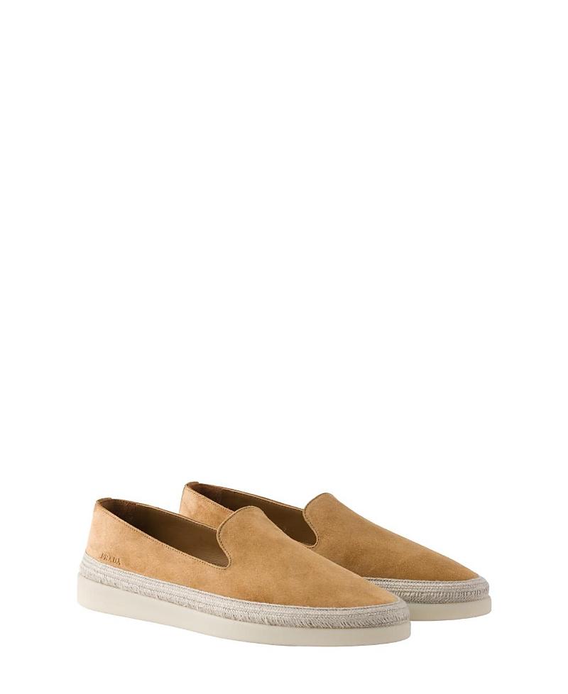 Prada Mens Suede Loafers Product Image