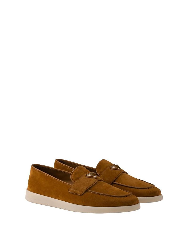 Prada Mens Suede Loafers Product Image
