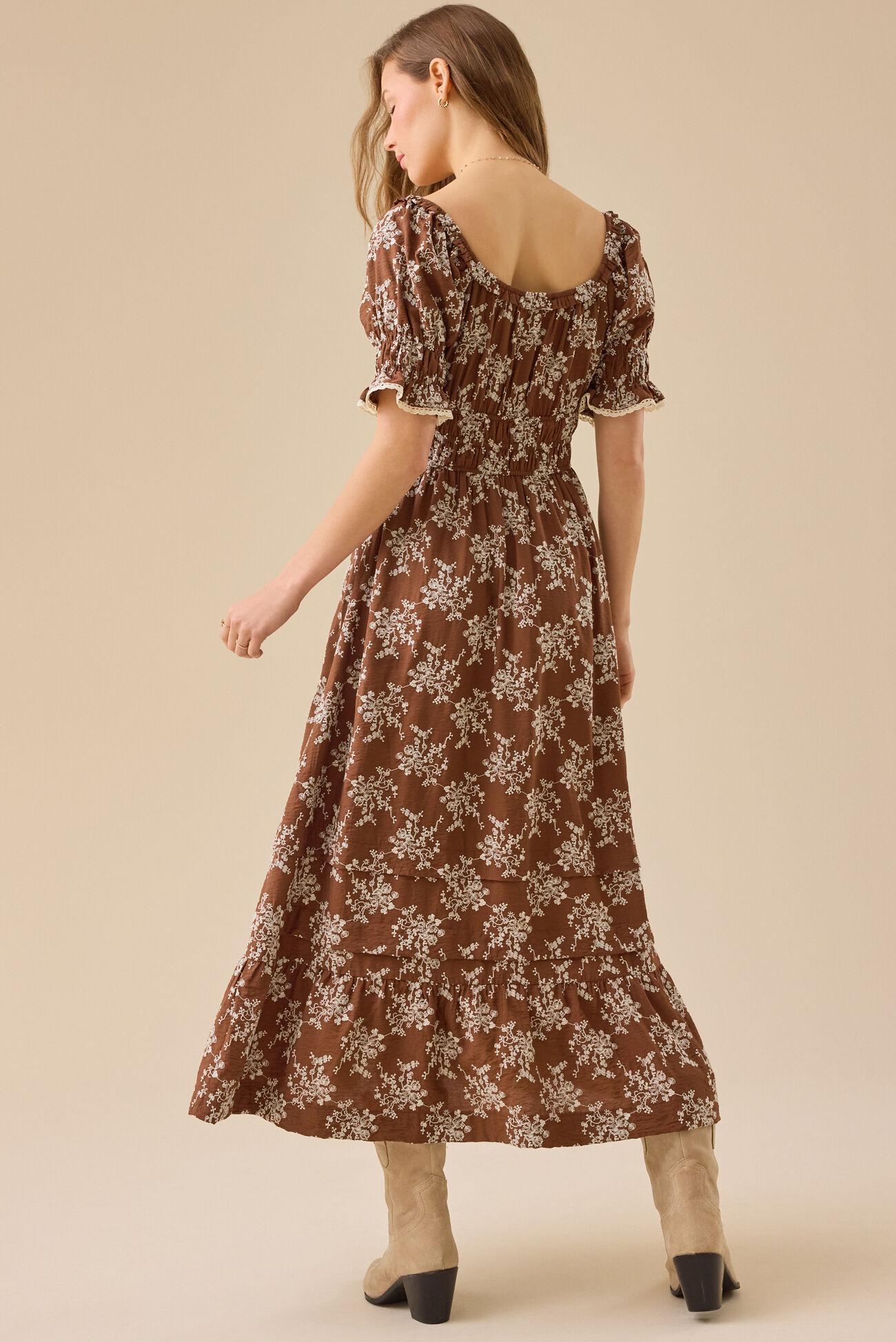Aura Floral Maxi Dress Product Image