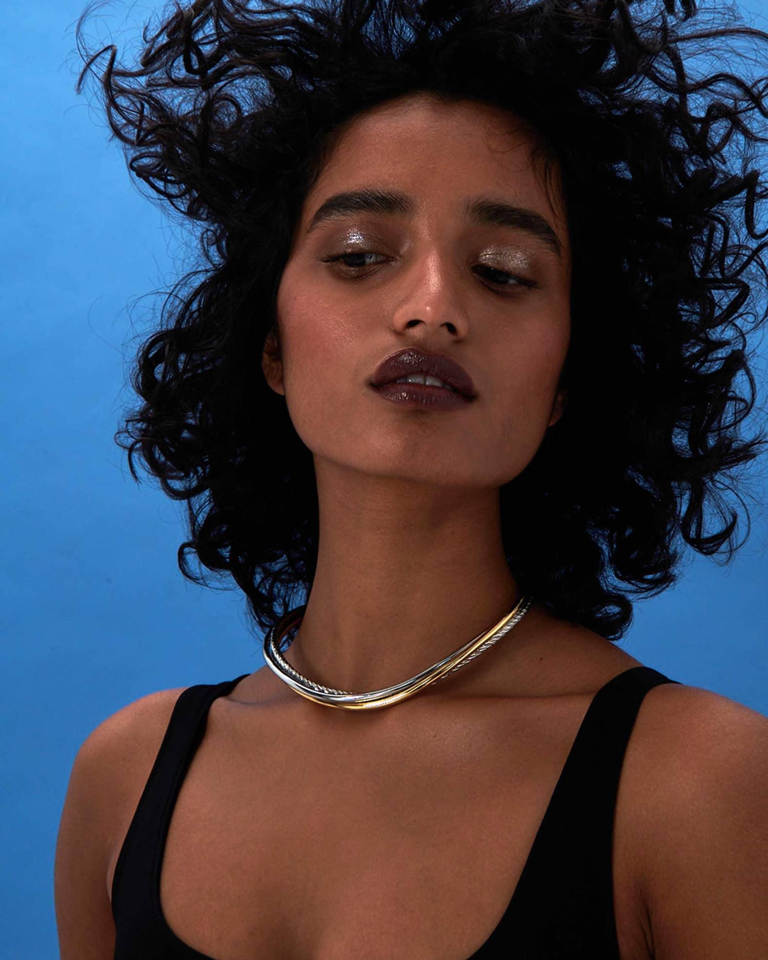 Odell Two-Tone Collar Necklace Product Image