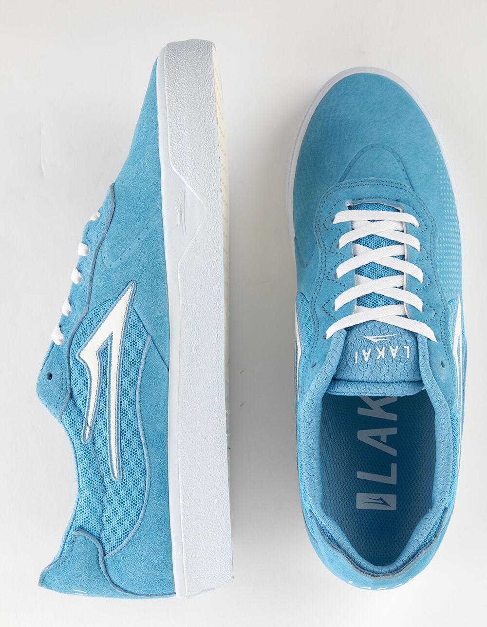 LAKAI Essex Mens Shoes - LT BLUE/WHITE Product Image