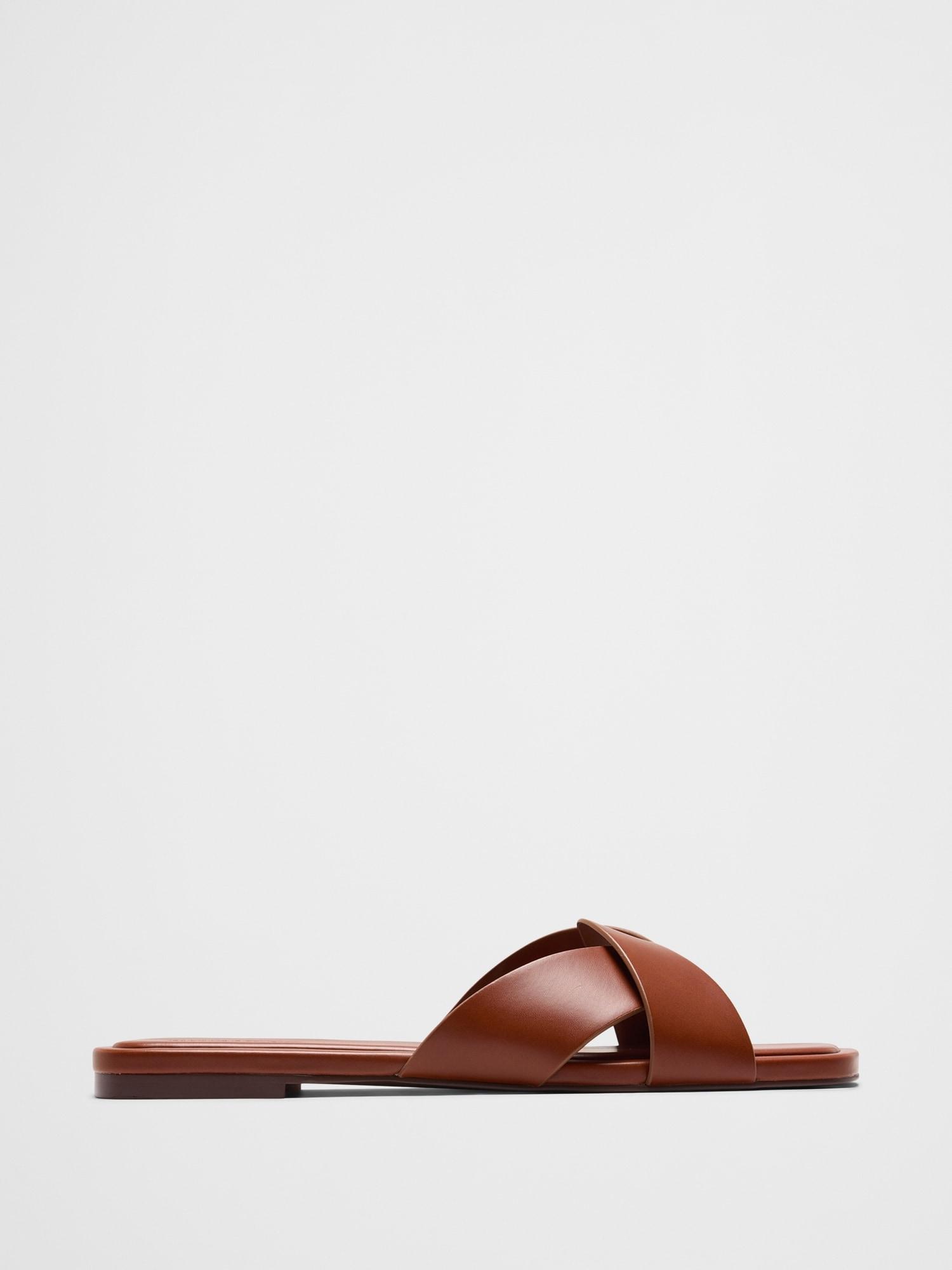 Vegan Leather Braided Sandal Product Image