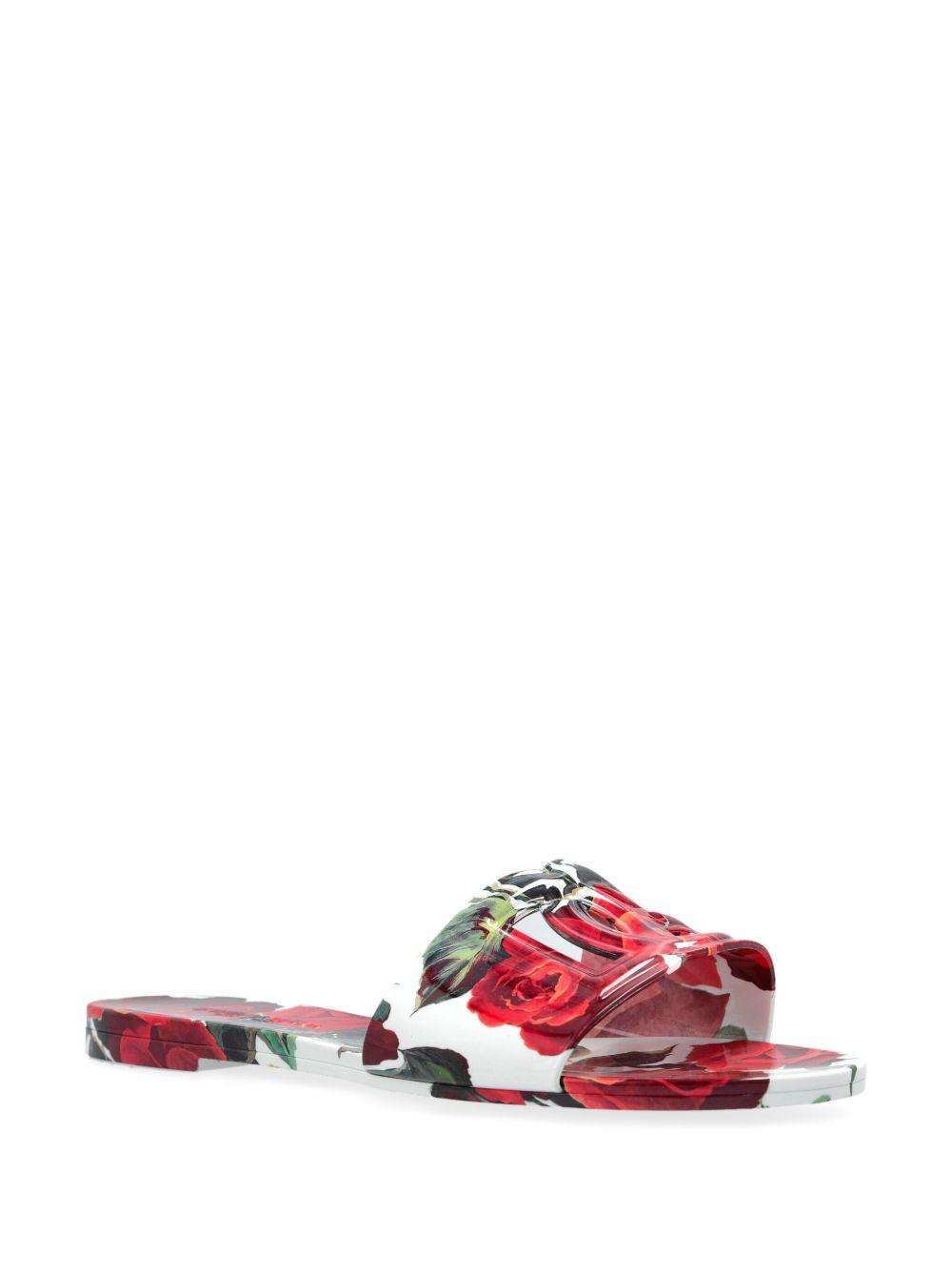 floral-print slides Product Image