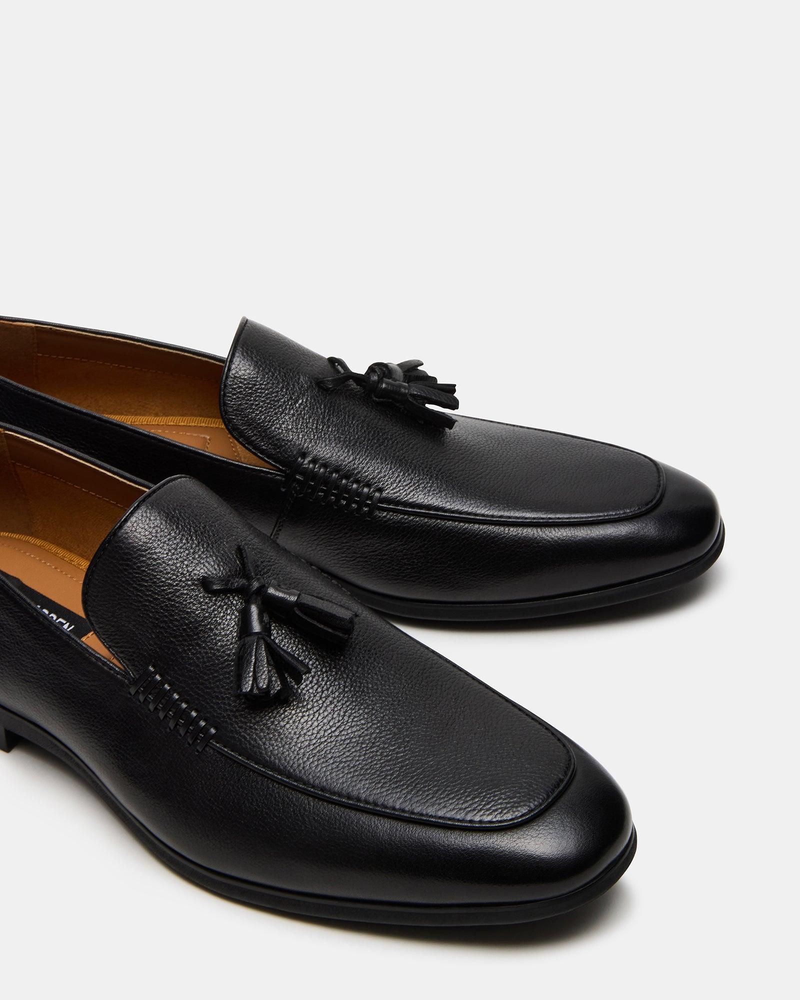 ONDRE BLACK LEATHER Male Product Image