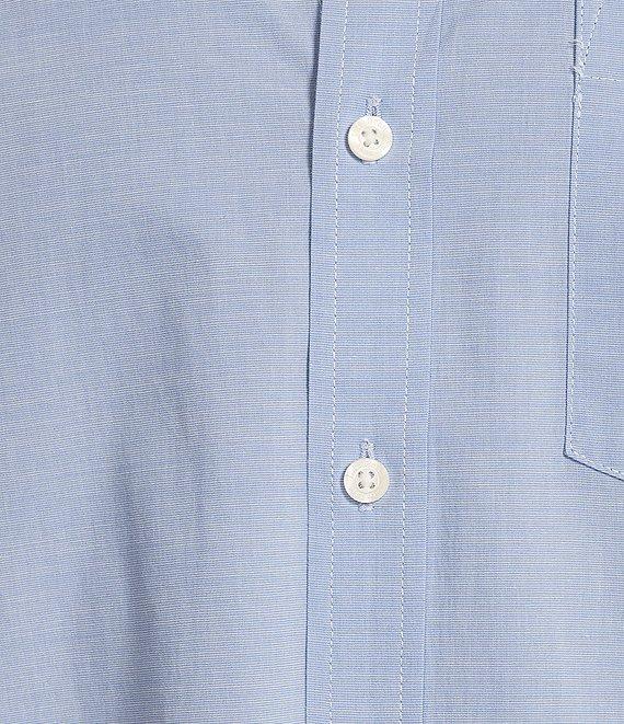 L.L.Bean Comfort Performance Stretch Solid Short Sleeve Woven Shirt Product Image