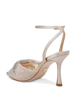 Women's Cameryn Pointed Toe Adorned High Heel Sandals    Product Image