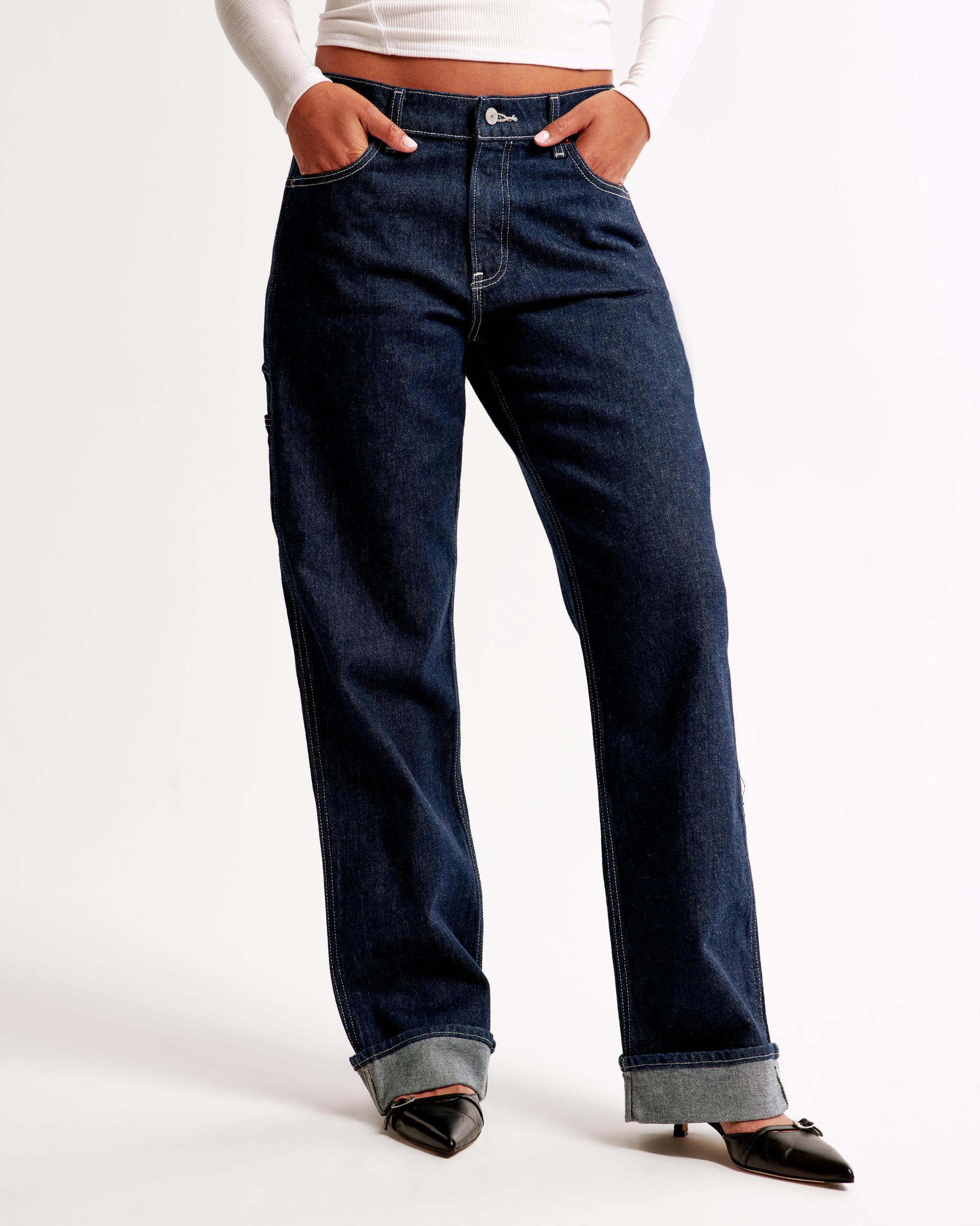 Curve Love Low Rise Baggy Jean Product Image