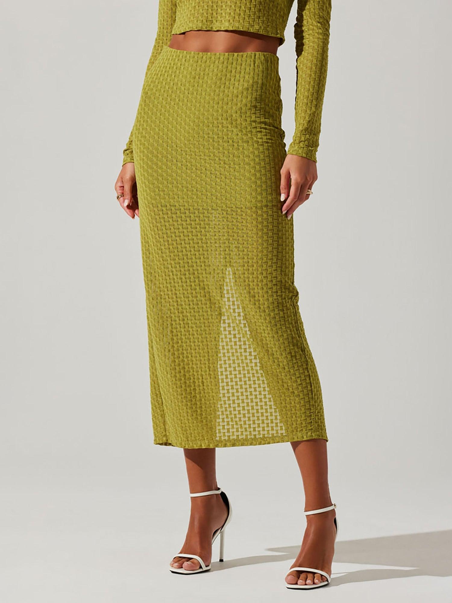 ASTR Midi Skirt Product Image