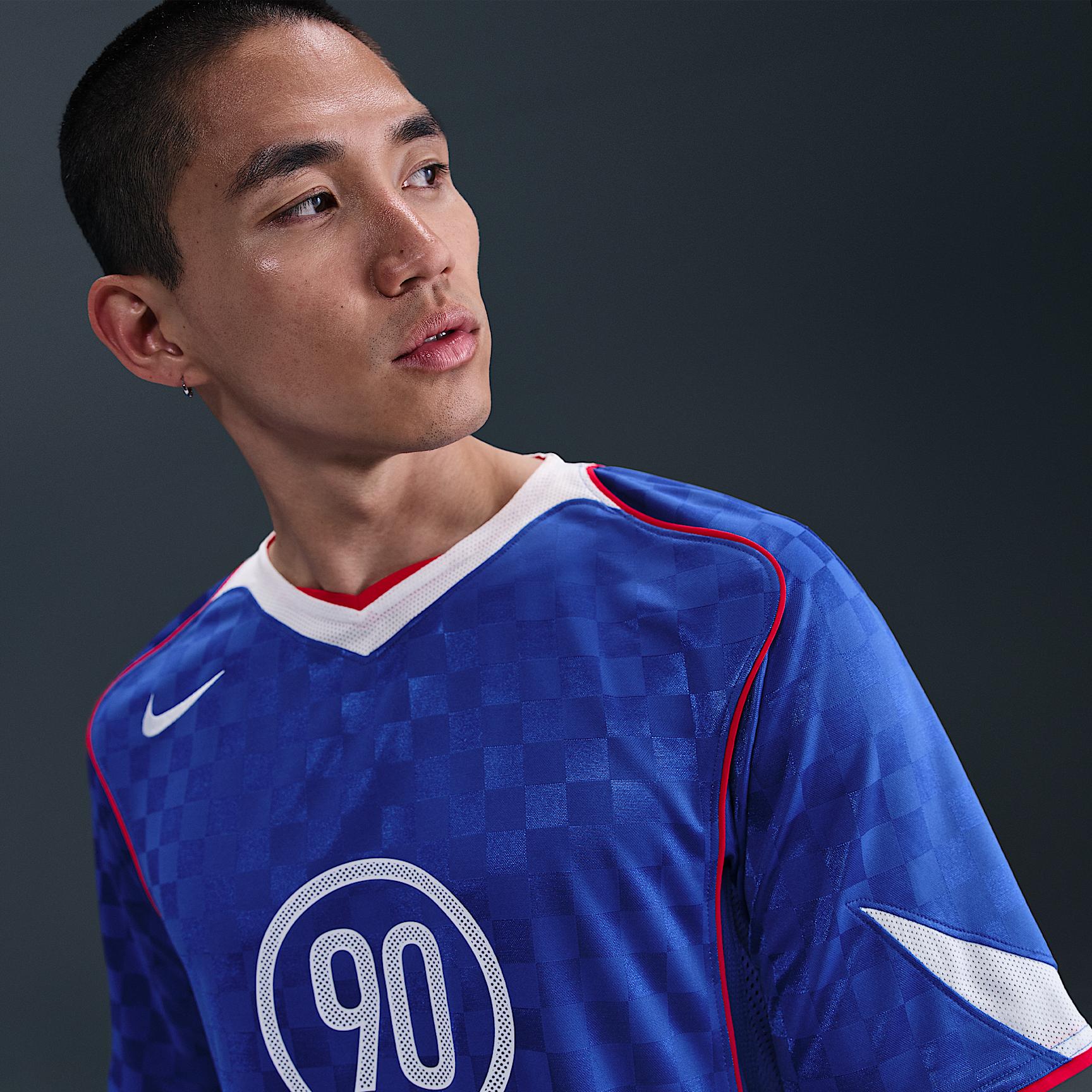 Nike Mens Total 90 Dri-FIT Soccer Jersey | IB4212-480 Product Image