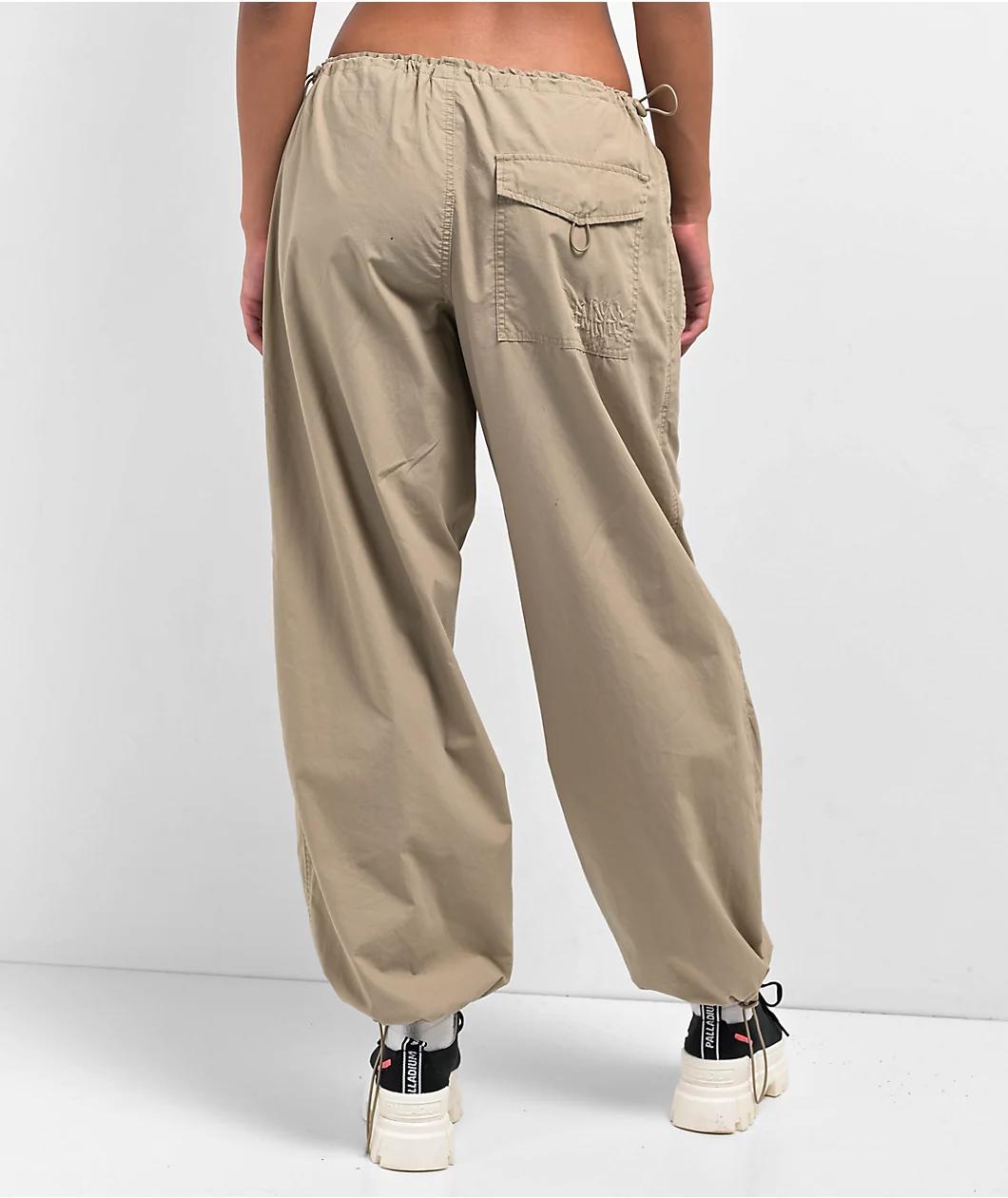 Empyre Lola Tan Parachute Pants Product Image