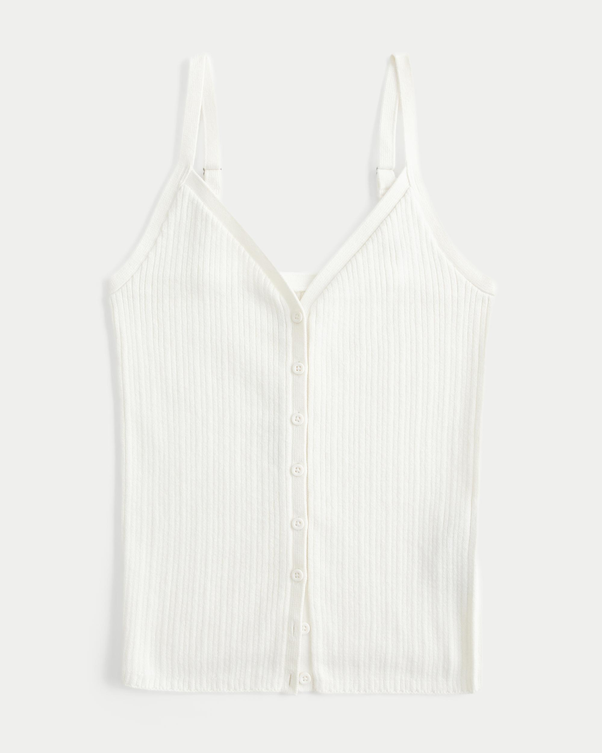 Button-Through Sweater Tank Product Image