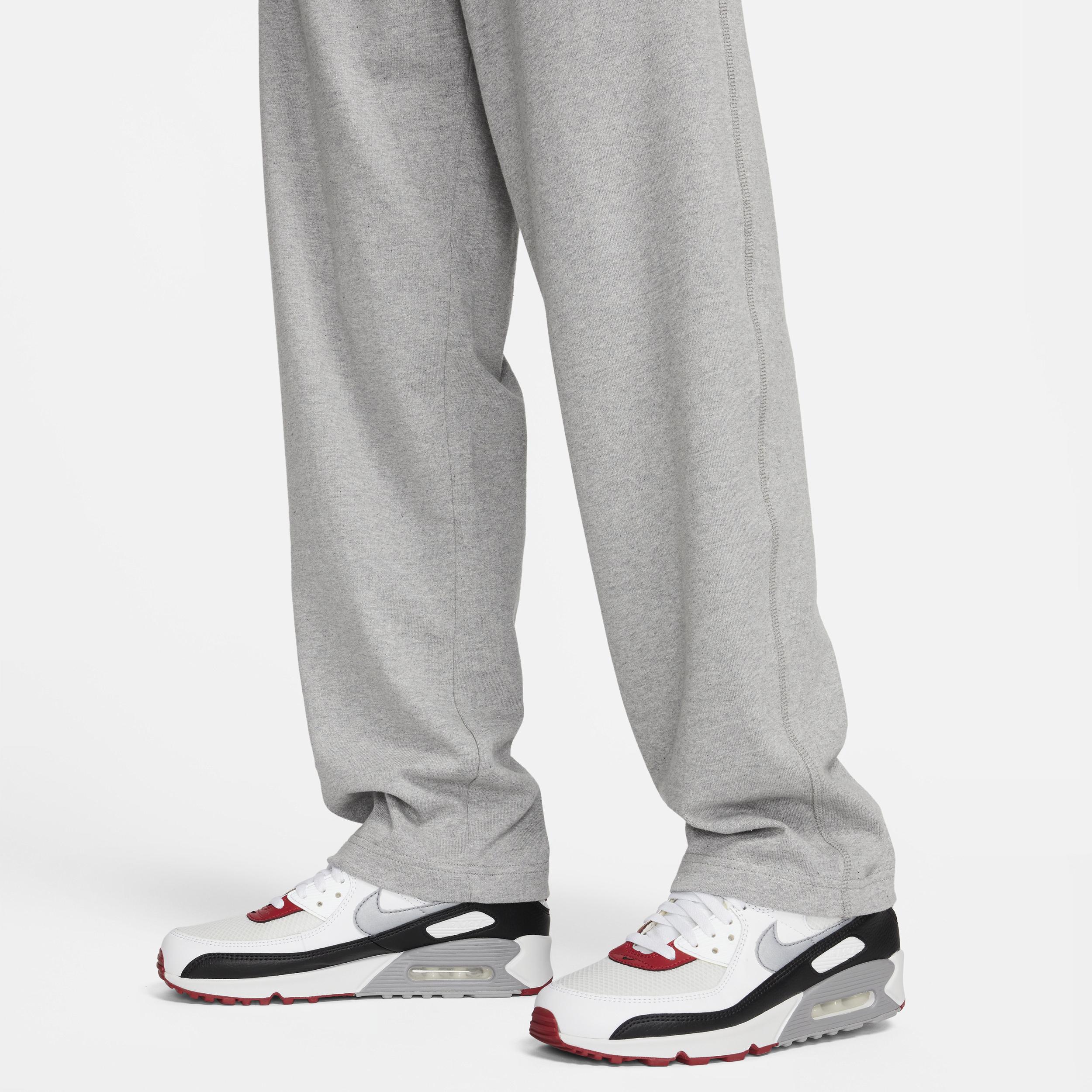 Mens Nike Sportswear Club Knit Open-Hem Pants | FQ4332-063 Product Image