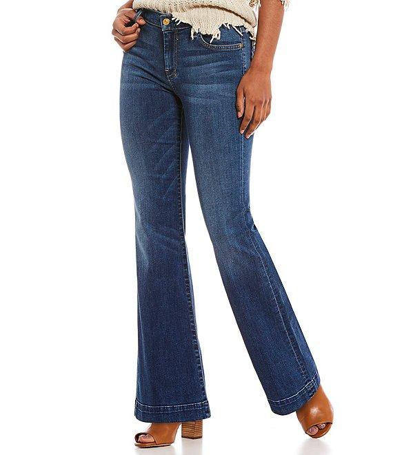 7 For All Mankind Tailorless Dojo Flare Leg Jeans Product Image