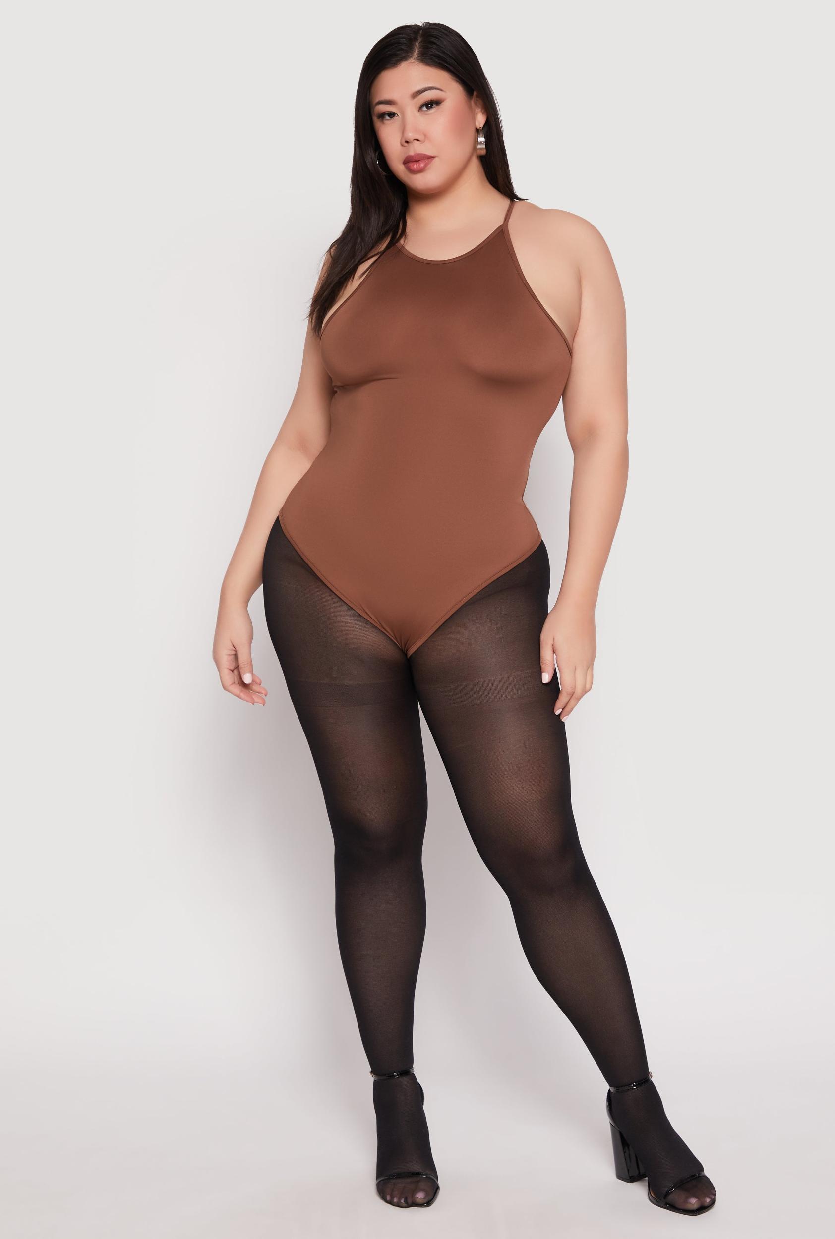Womens Plus Size Daisy Cami Bodysuit Product Image