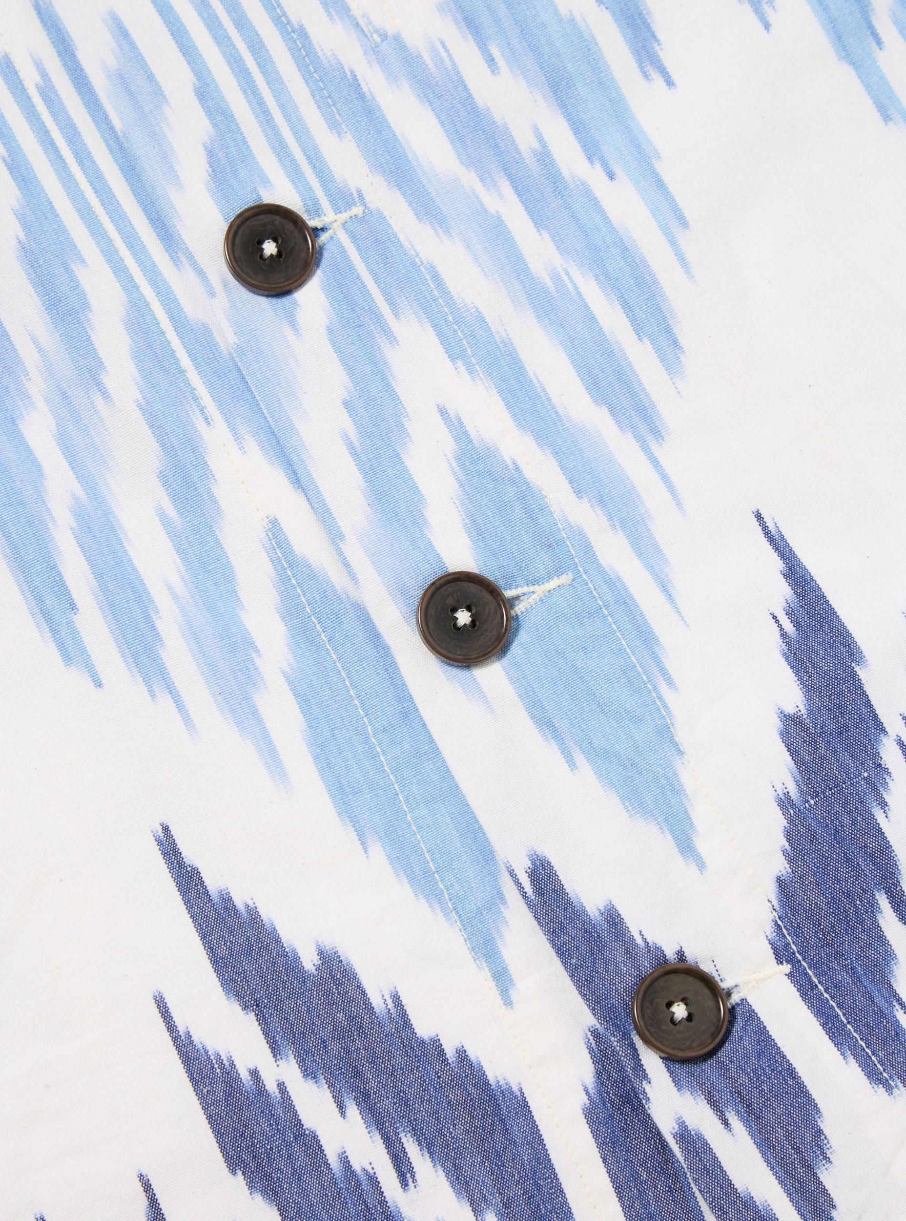 Blue Peacock Ikat James Jacket Product Image