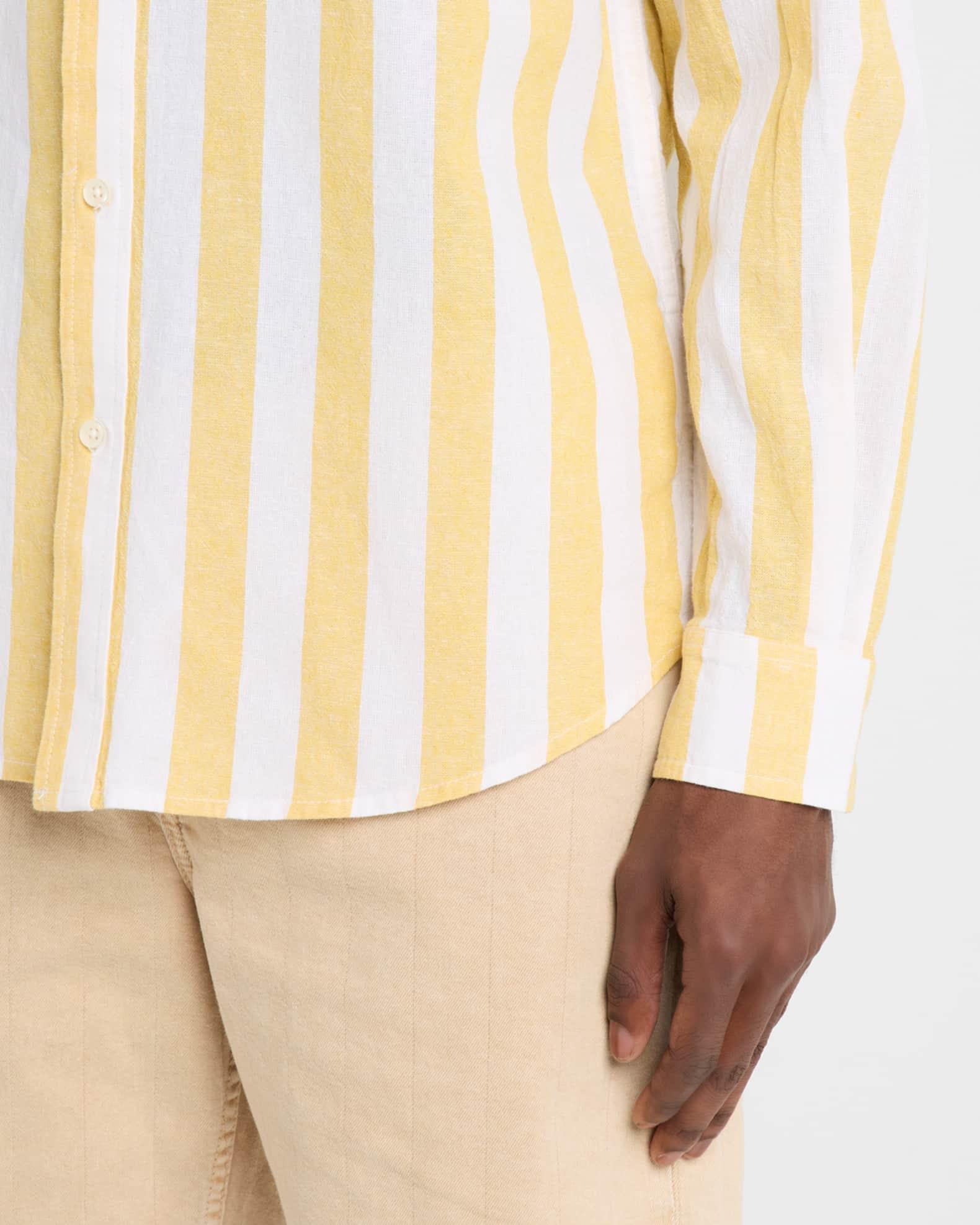 Men's Striped Sport Shirt Product Image