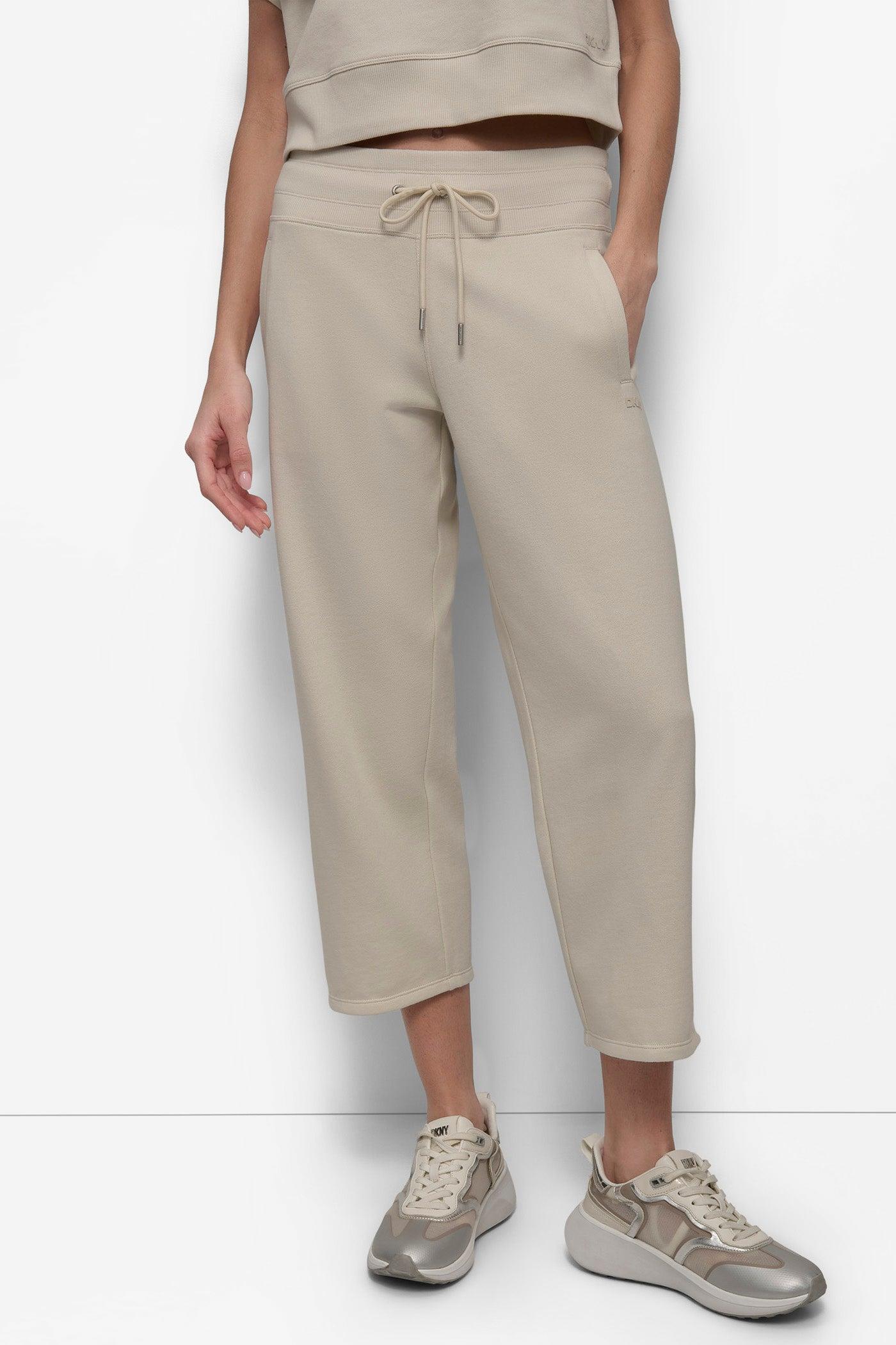 LOGO CROP PANT WITH POCKETS Product Image
