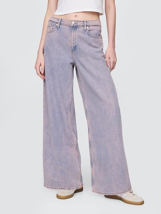 Mid Rise UltraSoft Baggy Jeans Product Image
