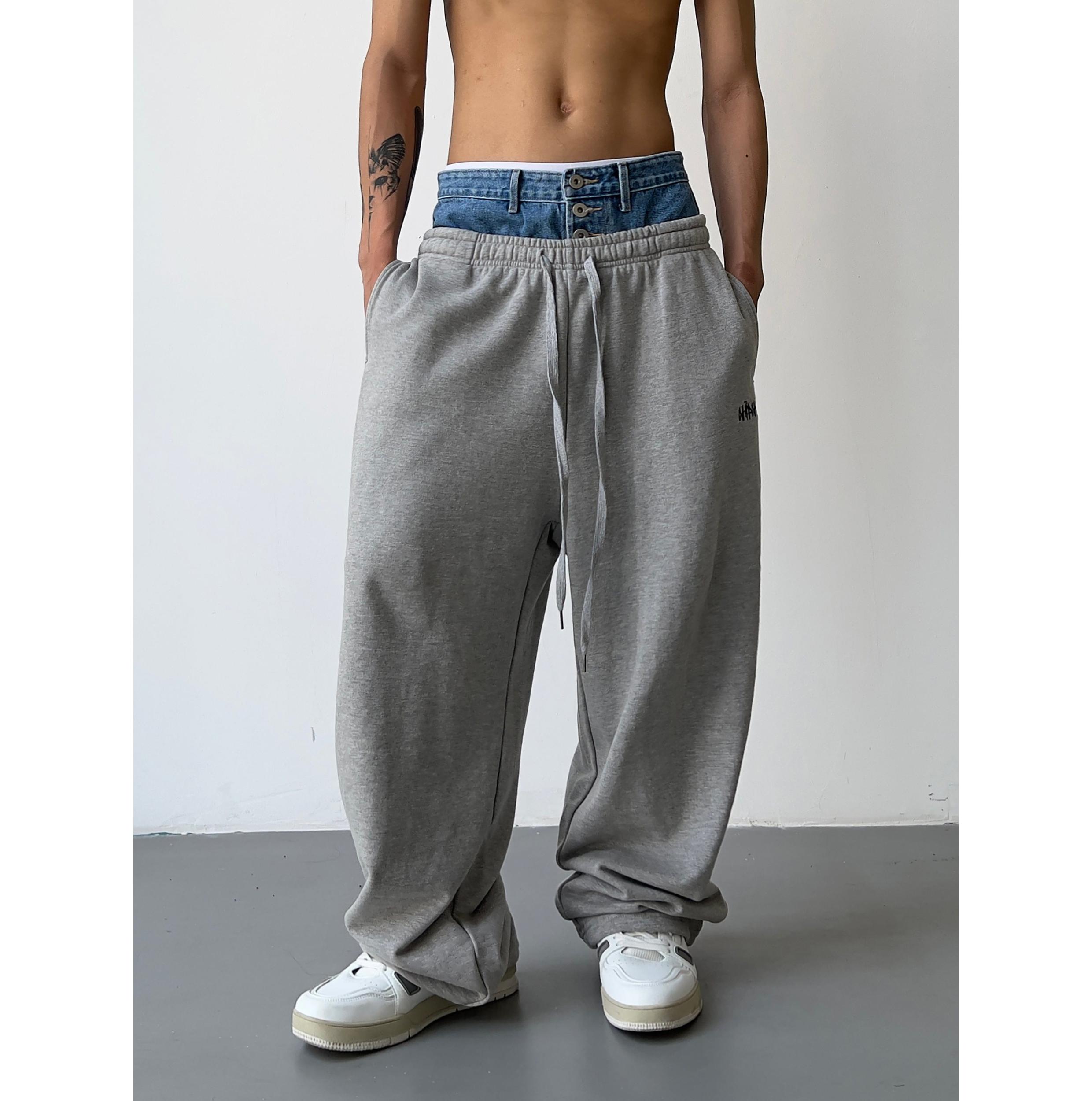 RT No. 9811 TWO PIECE JEAN LOUNGE PANTS Product Image
