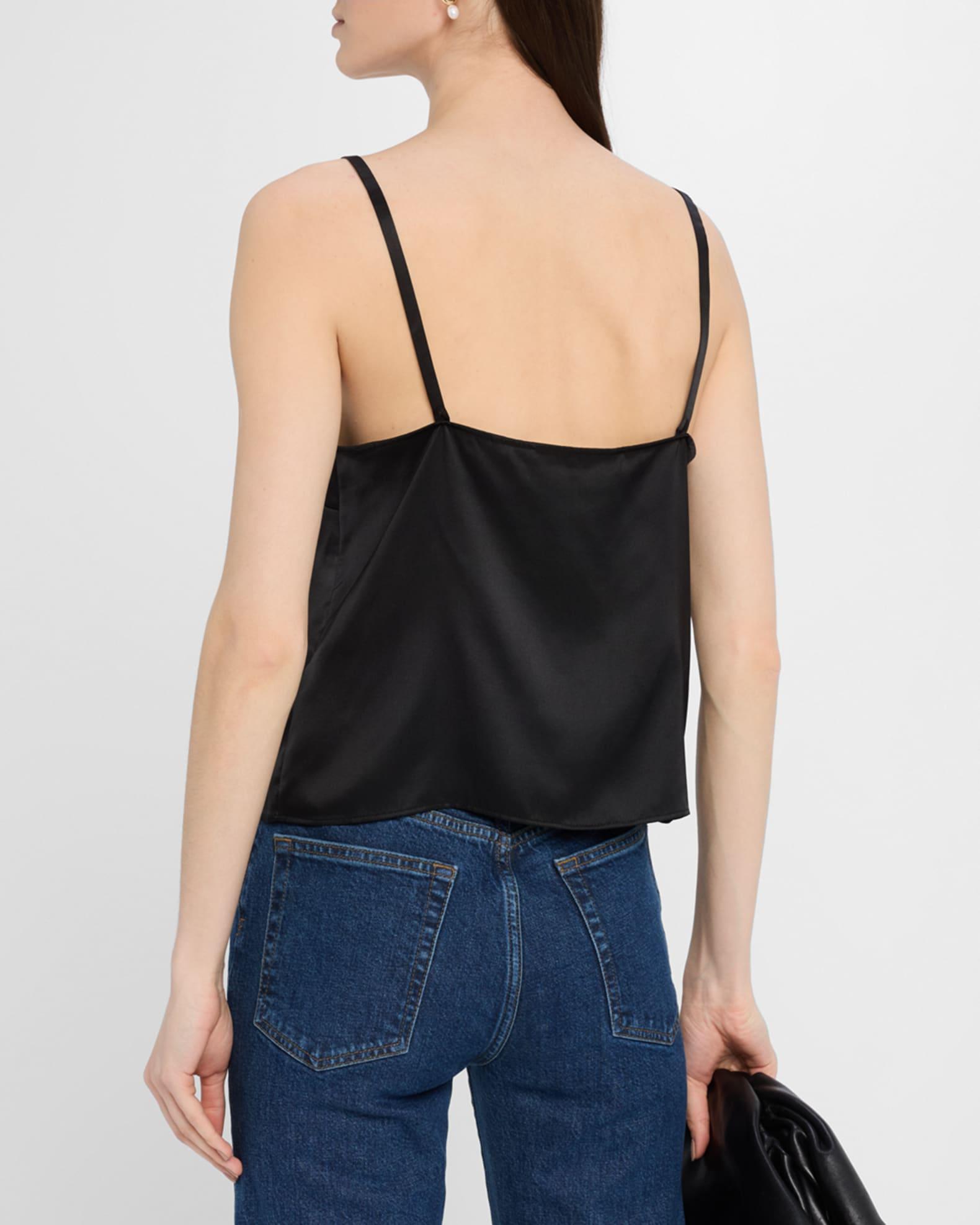 The Silk Button Cami Top  Product Image