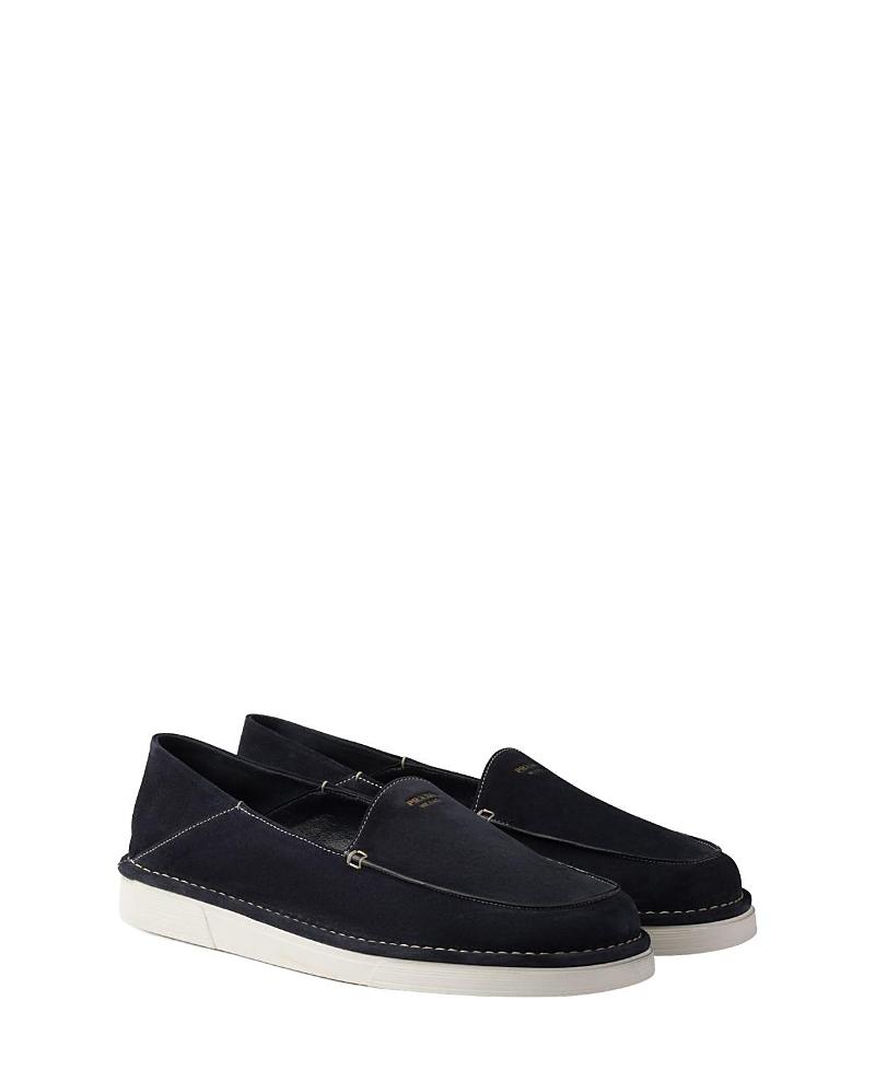 Mens Suede Slip-On Loafers Product Image