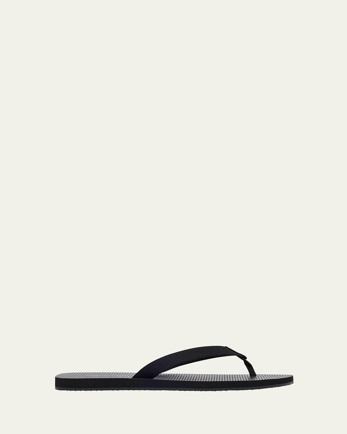 Mens Dune Leather Flip Flop Sandals Product Image