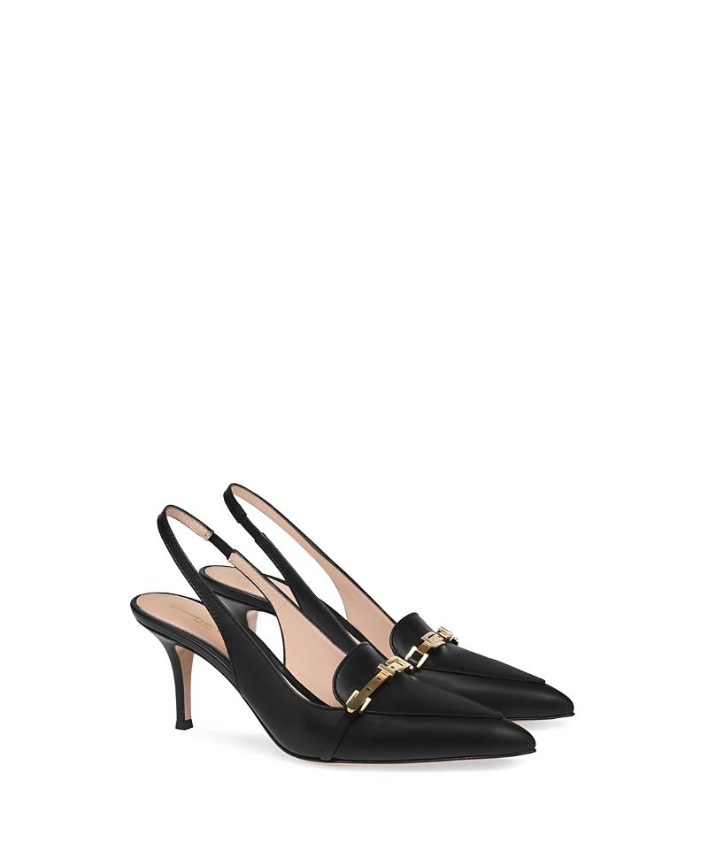 Gianvito Rossi Womens Carrey Sling 70 Pumps Product Image