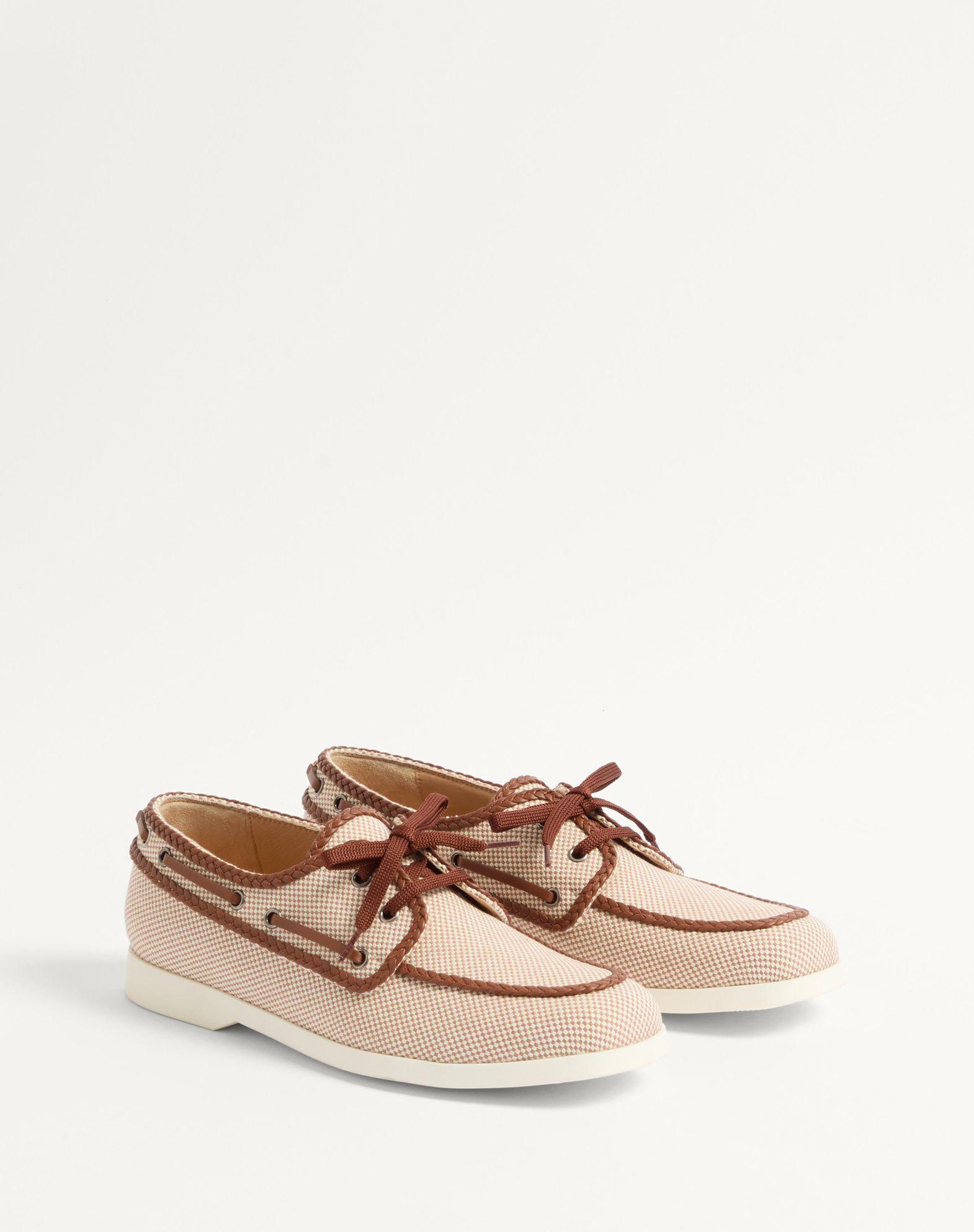 Palm Avenue Canvas And Nappa Boat Shoe Product Image