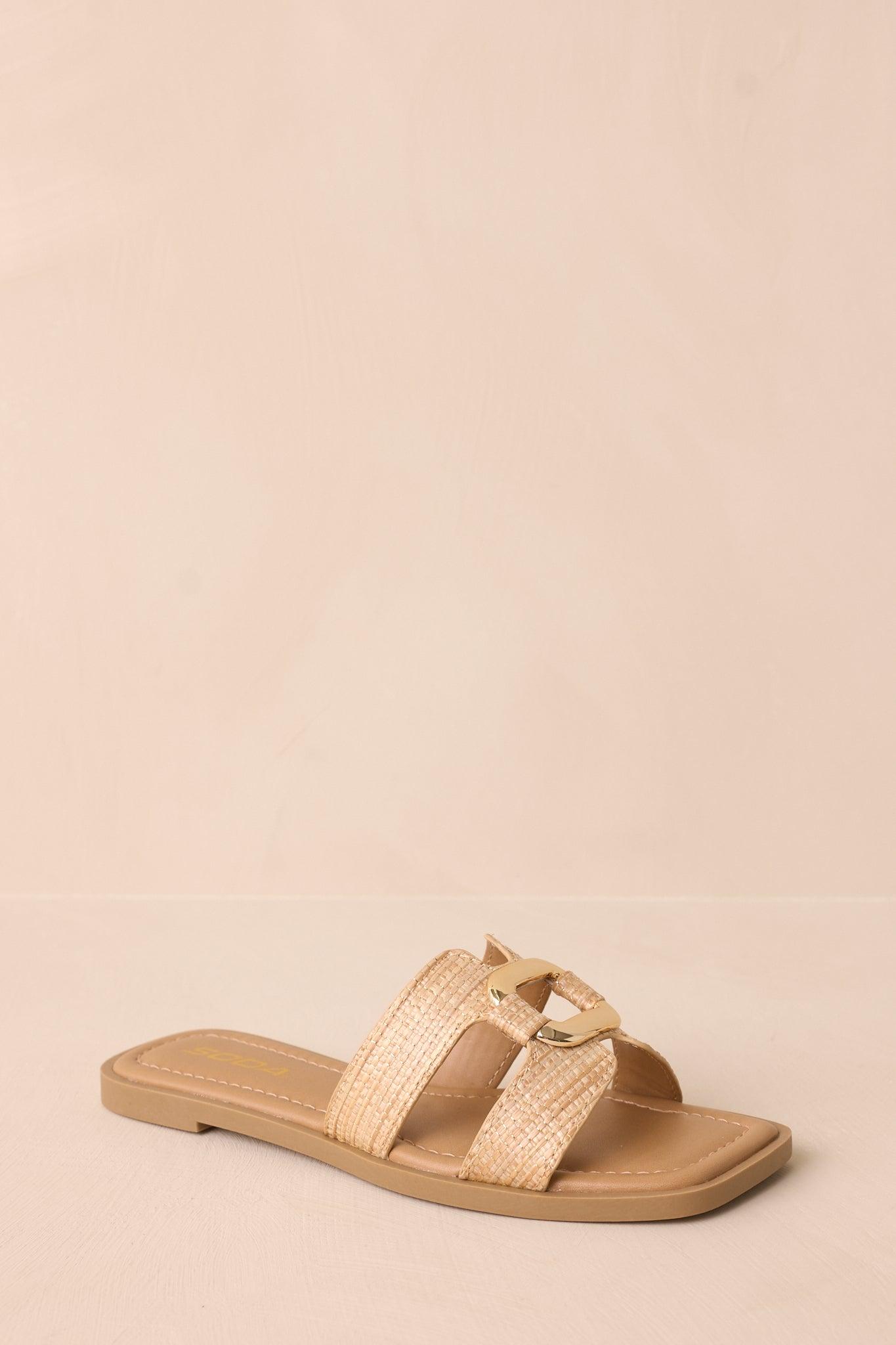 Time After Time Tan Sandals Product Image