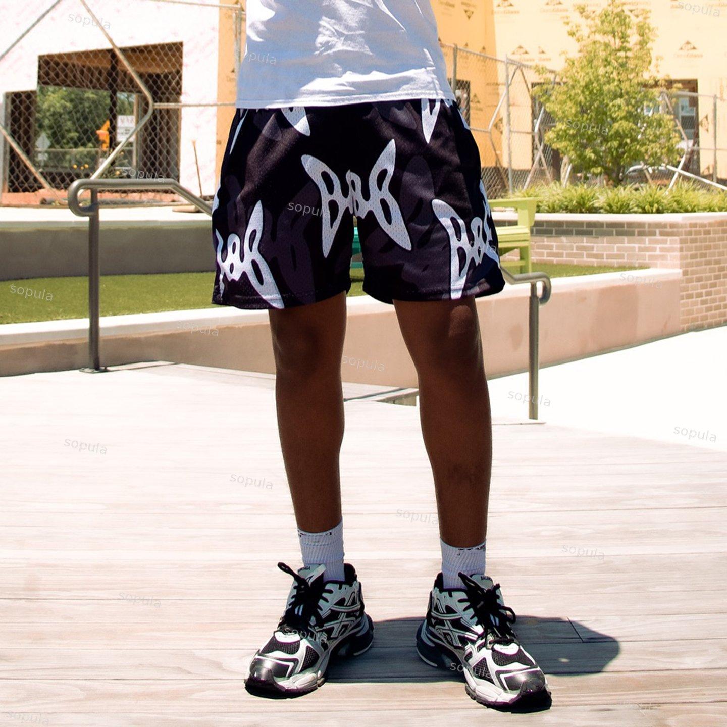 Sopula Street 888 Camouflage Mesh Shorts Product Image