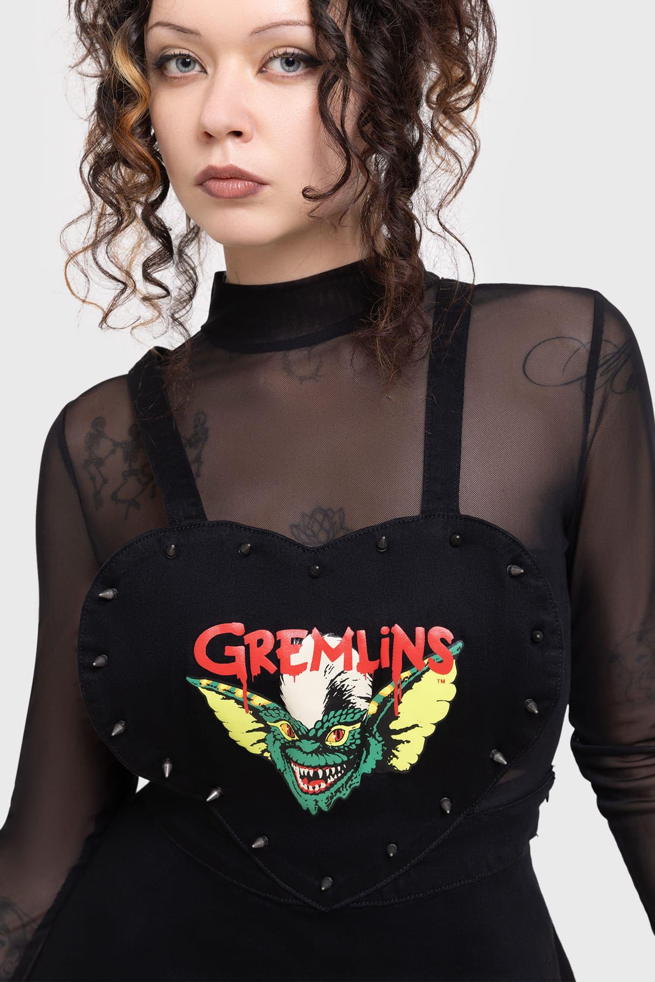 Gremlin Stripe Pinafore Dress Female Product Image
