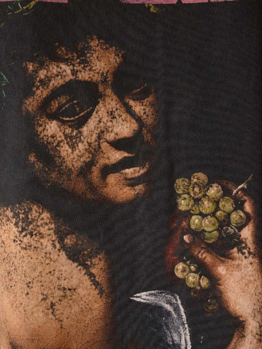 OFF-WHITE Off White™ Black Crew Neck T Shirt With Print Product Image