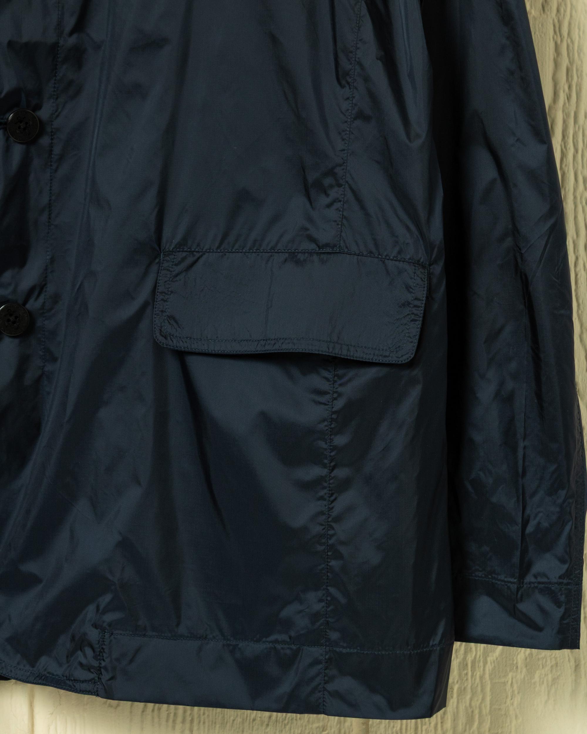 Packable Lorimer Jacket in Navy Nylon Product Image